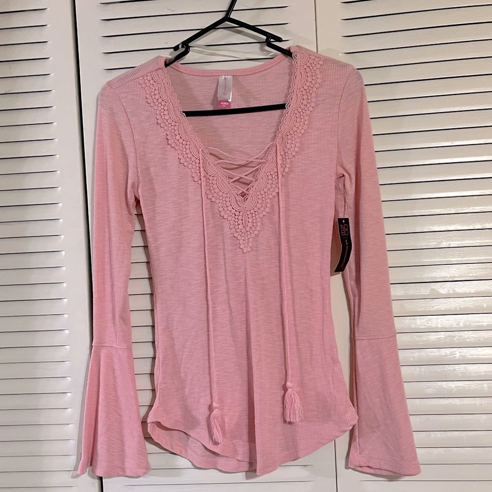 Pink Long sleeve shirt Size XS